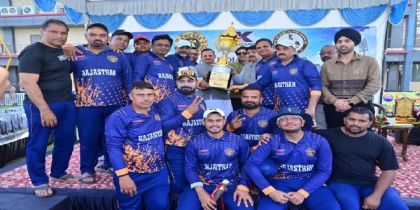 राजस्थान हाईकोर्ट रॉयल लॉयर्स क्रिकेट क्लब प्लेट ग्रुप में उपविजेता