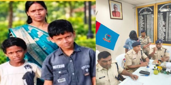 भतीजा और बेटे की हत्या की आरोपित महिला गिरफ्तार
