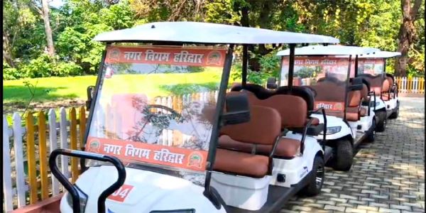 दीपावली से पहले हरिद्वार में दौड़ेंगी ‘गंगा सारथी’ गोल्फ कार्ट, 20 रुपये में गंगा दर्शन