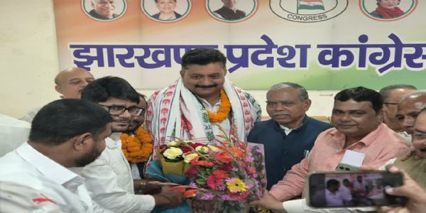 राजीव गांधी पंचायती राज संगठन के प्रदेश अध्यक्ष ने संभाला पदभार