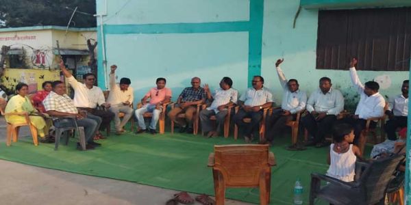 हड़ताली पटवारियों को मिला कर्मचारी-अधिकारी फेडरेशन का समर्थन