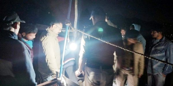 भीमताल में निर्माणाधीन रिटेनिंग वॉल से मलबा गिरा, दो श्रमिकों की मौत, एक घायल
