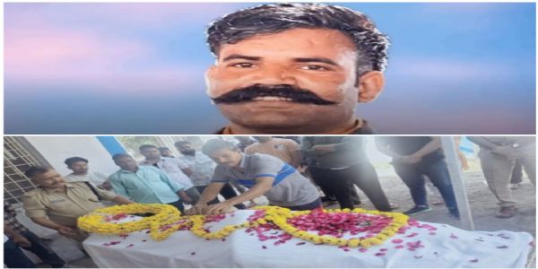 राजगढ़ः टोल प्लाजा के पास एंबुलेंस की टक्कर से बाइक चालक आरक्षक की मौत,आबकारी महिला आरक्षक घायल