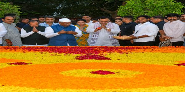 शेखावत की 103वीं जयंती पर नमन, राज्यपाल और मुख्यमंत्री ने स्मृति स्थल पर अर्पित की पुष्पांजलि