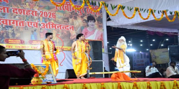 लखीमपुर खीरी में ऐतिहासिक दशहरा मेले का आगाज