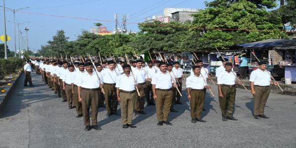 जबलपुर में 3,185 युवा स्वयंसेवकों का पथ संचलन संपन्न, अनुशासन और एकरूपता का दिया परिचय