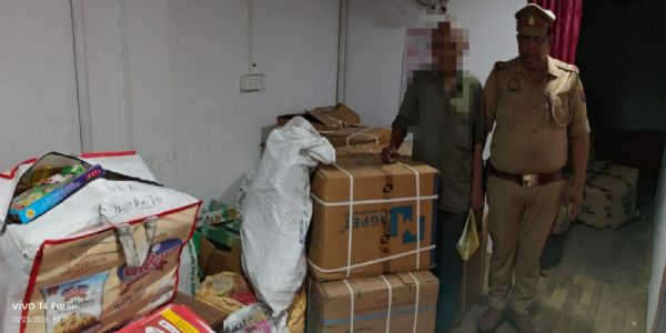 जौनपुर में एक मकान से पांच कुंतल अवैध पटाखे बरामद, एक गिरफ्तार
