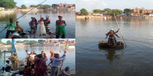 हमीरपुर : रविवार को होगी अनूठी प्रथा की पानी में रामलीला