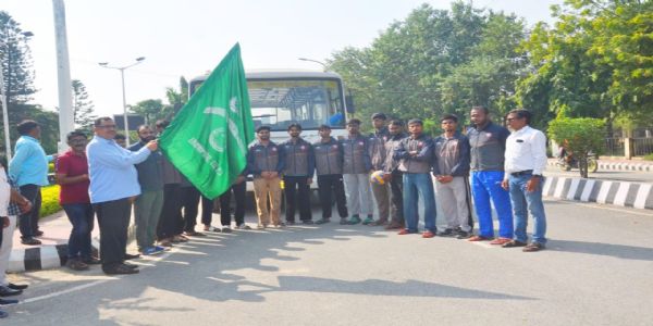 पूर्वी क्षेत्र अंतर-विश्वविद्यालयीय वालीबाल प्रतियोगिता के लिए पीयू की टीम रवाना