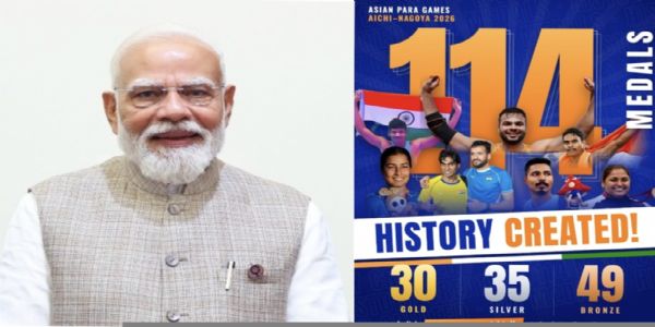 एशियन पैरा गेम्स में भारत का रिकॉर्डतोड़ प्रदर्शन, प्रधानमंत्री मोदी बोले- देश के लिए गर्व का पल