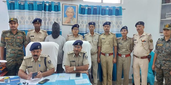612 ग्राम स्मैक के साथ पश्चिम बंगाल का तस्कर गिरफ्तार