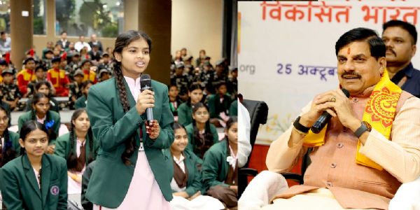 विद्यार्थी अपनी प्रतिभा, परिश्रम और संकल्प से विकसित भारत के निर्माण में निभाएं महत्वपूर्ण भूमिका : मुख्यमंत्री डॉ. यादव