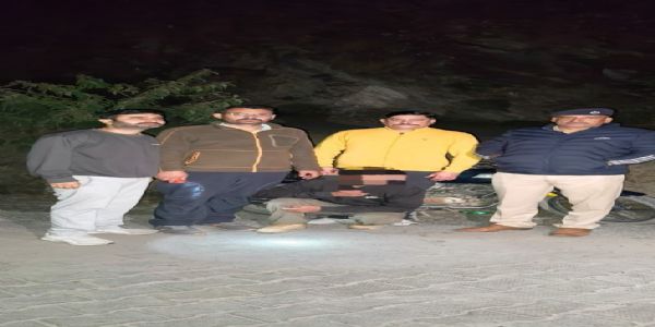 पच्छाद में पुलिस ने 9.82 ग्राम चिट्टे के साथ बाइक सवार युवक दबोचा