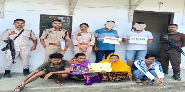 ड्रग्स समेत चार तस्कर गिरफ्तार