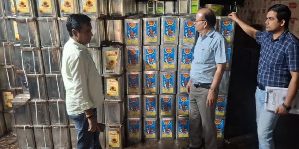 बीकानेर में 22 हजार किलो खाद्य तेल सीज 