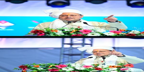 पिथौरागढ़ जिले के गुंजी में आदि कैलाश परिक्रमा रन-2.0 कार्यक्रम को मुख्यमंत्री पुष्कर सिंह धामी संबोधित करते हुए।। पिथौरागढ़ जिले के गुंजी में आदि कैलाश परिक्रमा रन-2.0 कार्यक्रम को मुख्यमंत्री पुष्कर सिंह धामी संबोधित करते हुए।।