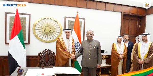 लोकसभा अध्यक्ष और यूएई की संघीय परिषद के अध्यक्ष लोकसभा अध्यक्ष और यूएई की संघीय परिषद के अध्यक्ष