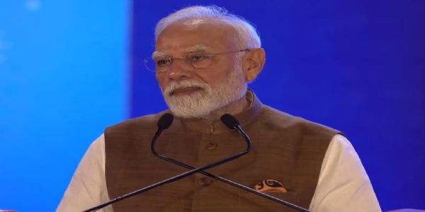 प्रधानमंत्री नरेन्द्र मोदी मंगलवार को भारत मंडपम में आयोजित ‘इमर्जिंग साइंस, टेक्नोलॉजी एंड इनोवेशन कॉन्क्लेव’ (ईएसटीआईसी) 2026 के उद्घाटन सत्र को संबोधित करते हुए