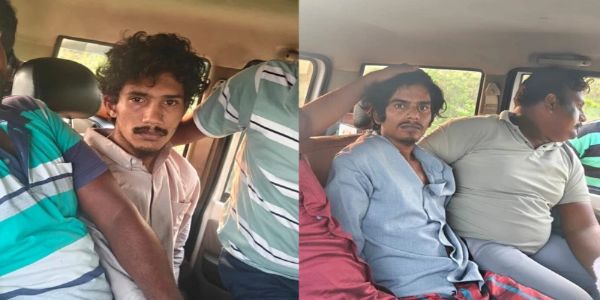 पुलिस ने 2 कैदियों को पकड़ा पुलिस ने 2 कैदियों को पकड़ा