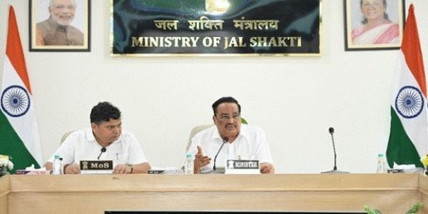 नई दिल्ली में मंगलवार को जल शक्ति मंत्री सी. आर. पाटिल ने जल संसाधन, नदी विकास और गंगा संरक्षण विभाग की परियोजनाओं की समीक्षा बैठक करते हुए। नई दिल्ली में मंगलवार को जल शक्ति मंत्री सी. आर. पाटिल ने जल संसाधन, नदी विकास और गंगा संरक्षण विभाग की परियोजनाओं की समीक्षा बैठक करते हुए।