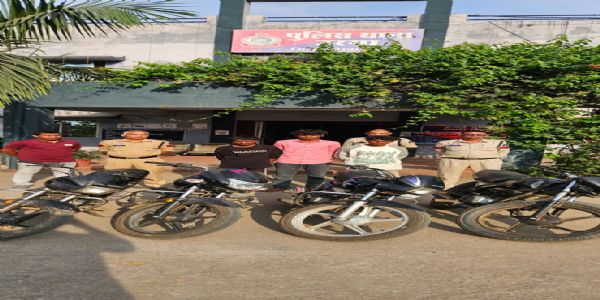 कोरबा में अंतरजिला बाइक चोर गिरोह का पर्दाफाश, तीन आरोपित गिरफ्तार