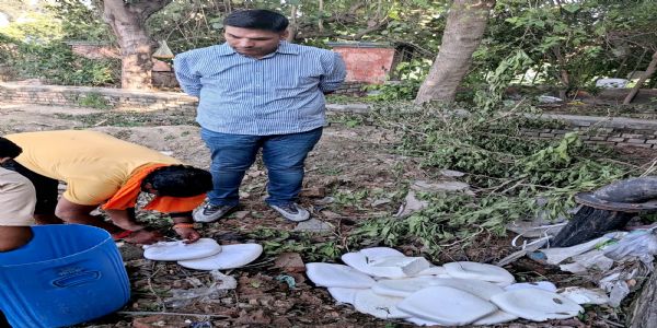 जींद : खाद्य सुरक्षा विभाग टीम ने 180 किलो पनीर नष्ट करवाया