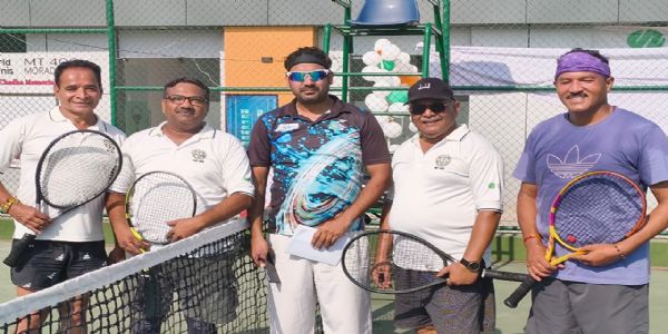 एचएस चड्ढा मेमोरियल एमटी-400 चैंपियंस कप अंतरराष्ट्रीय टेनिस टूर्नामेंट में विभिन्न आयु वर्गों में हुए मुकाबले