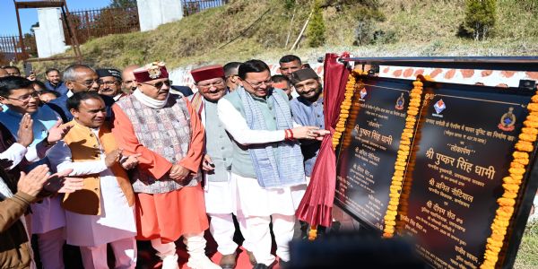 मुख्यमंत्री ने गैरसैंण में 231.91 करोड़ की 12 विकास योजनाओं का लोकार्पण व शिलान्यास किया
