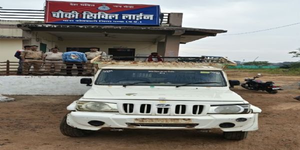 पन्ना में साढ़े छह लाख रुपये के पिकअप वाहन की चोरी का खुलासा, एक आरोपी गिरफ्तार