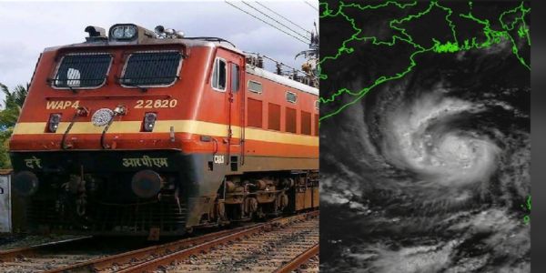 चक्रवात अर्णब के कारण दक्षिण पूर्व रेलवे की चार एक्सप्रेस ट्रेनें रद्द