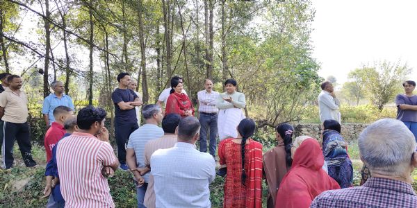मंडी की नलसर पंचायत में 25 साल से बंद पड़ी सड़क हुई बहाल, 8 गांवों को होगा लाभ