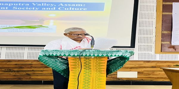 गौहाटी विश्वविद्यालय के अंग्रेजी विभाग की पहल पर पांचवां होमेन बोरगोहाईं स्मारक व्याख्यान आयोजित