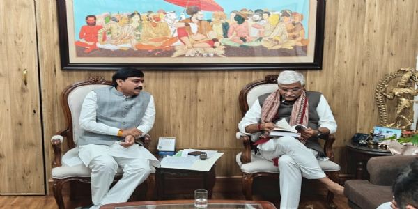 केंद्रीय मंत्री शेखावत से मिले मप्र के मंत्री लोधी, जागेश्वरनाथ लोक के विकास के लिए राशि जारी करने का किया अनुरोध