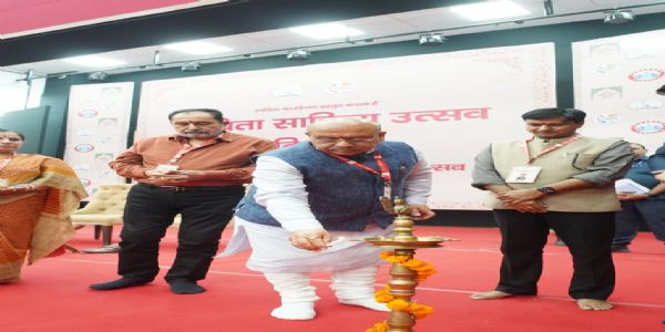 भाषा राष्ट्र की आत्मा और साहित्य उसके मूल्यों को स्थायी बनाता है : विजेंद्र गुप्ता