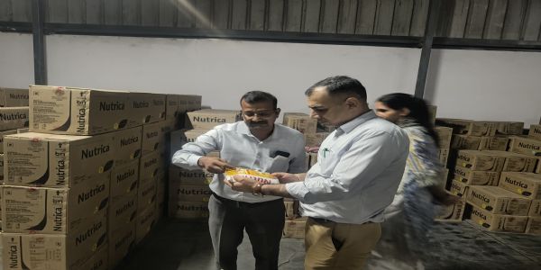 मिलावट पर  खाद्य सुरक्षा विभाग की कार्रवाई: 9,731 लीटर खाद्य तेल और 225 किलो घी सीज