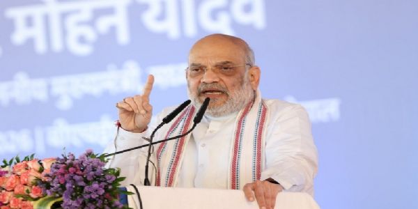 भोपाल में राज्य स्तरीय गोपालक सम्मेलन को संबोधित करते हुए केन्द्रीय मंत्री अमित शाह भोपाल में राज्य स्तरीय गोपालक सम्मेलन को संबोधित करते हुए केन्द्रीय मंत्री अमित शाह