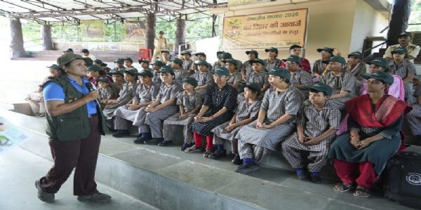 भोपालः वन विहार में वन्य-जीव सप्ताह के तहत दिव्यांग बच्चों ने जाना जंगल का संसार