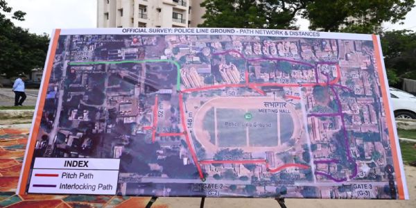 अयोध्या : पुलिस लाइन में एक करोड़ से बनेगा आधुनिक इंडोर बैडमिंटन कोर्ट