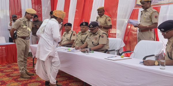 पुलिस कमिश्नर की जनसुनवाई में कई परिवादियों को मौके पर मिली राहत
