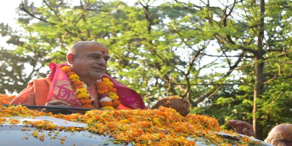 अनूपपुर: मां नर्मदा उद्गम में शंकराचार्य स्वामी सदानंद सरस्वती का प्रथम आगमन, हाेगे विविध अनुष्ठान