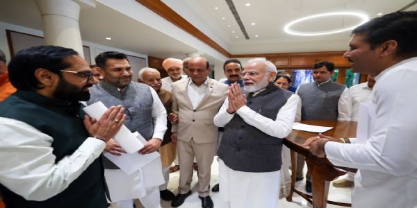 हरियाणा के भाजपा विधायकों ने प्रधानमंत्री से की मुलाकात, जनकल्याण और बेहतर जनसेवा पर हुई चर्चा