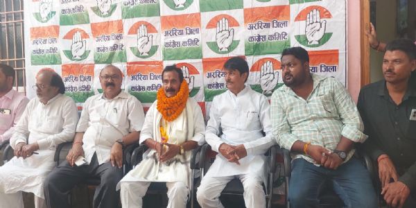 मनोज कुमार जायसवाल के एमएलसी उम्मीदवार बनाए जाने पर कांग्रेस ने किया स्वागत