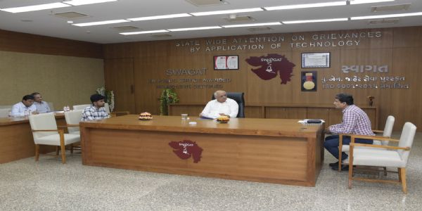 ‘स्वागत’ ऑनलाइन जनसुनवाई से ग्रामीण नागरिक की समस्या का त्वरित समाधान