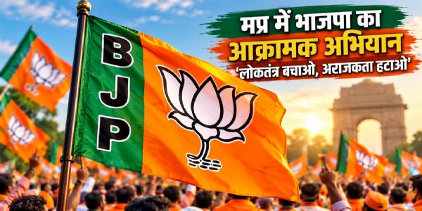 इंदौर में आज भाजपा की ‘लोकतंत्र बचाओ-अराजकता हटाओ’ पदयात्रा, मुख्यमंत्री डॉ. मोहन यादव समेत दिग्गज नेता होंगे शामिल