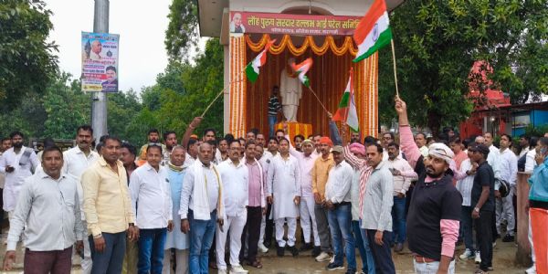 सरदार पटेल की जयंती की पूर्व संध्या पर निकली भव्य शोभायात्रा, लौह पुरुष को दी श्रद्धांजलि