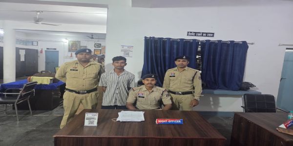 जांजगीर-चांपा: नाबालिग से दुष्कर्म के मामले में आरोपित गिरफ्तार, पॉक्सो एक्ट के तहत भेजा जेल