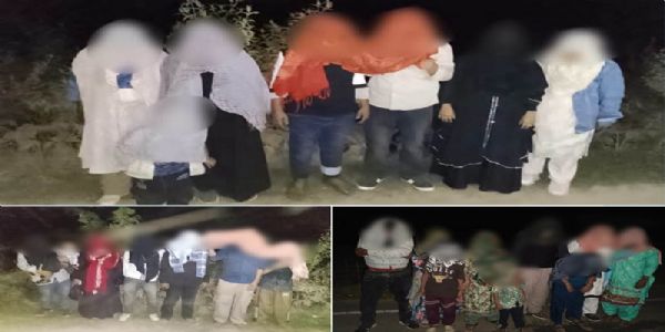 रात के अंधेरे में भारत में घुसपैठ की कोशिश कर रहे 23 लोग पकड़े गए: मुख्यमंत्री