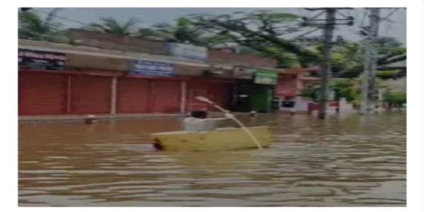 भूटान में झील फटने से असम में बाढ़ का अलर्ट
