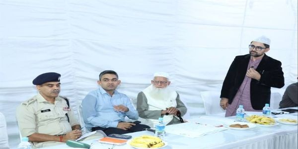 कलेक्टर ने की इज्तिमा की तैयारियों की समीक्षा, बोले- जमातों की सुविधा एवं सुरक्षा हमारी सर्वोच्च प्राथमिकता