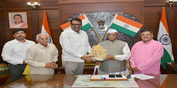 राजस्थान को जैविक प्रदेश बनाने का राज्यपाल के समक्ष रखा प्रस्ताव